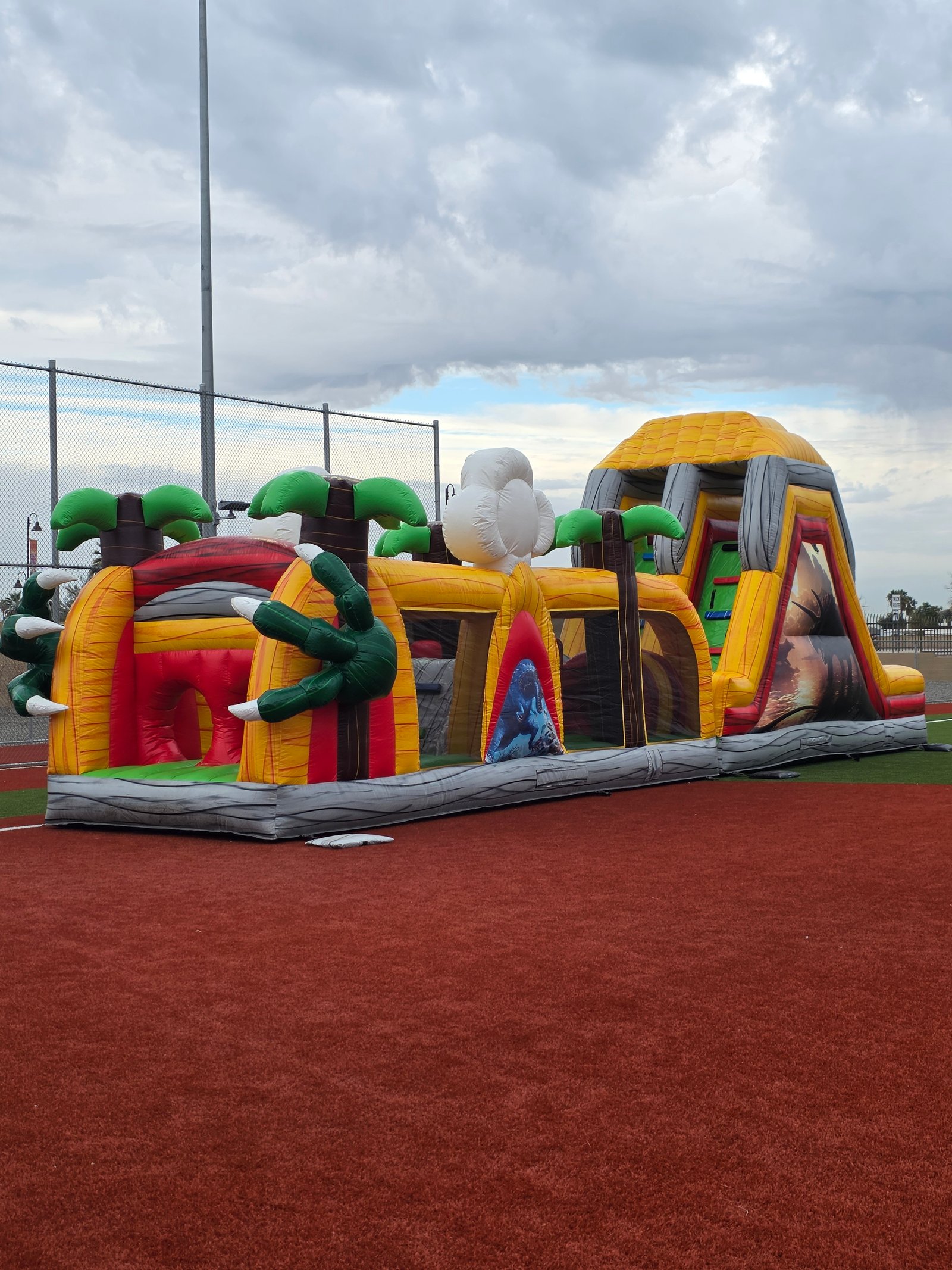 Dinosaur Obstacle Course